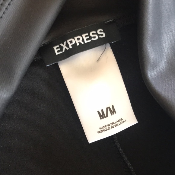 Express - faux leather like leggings. - Picture 2 of 3